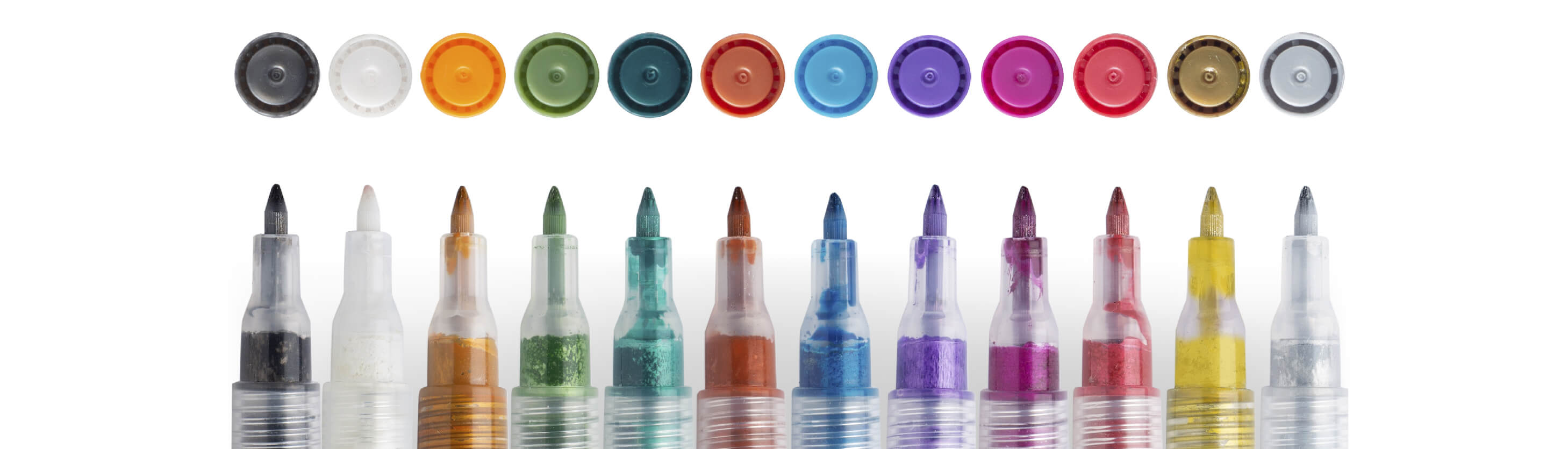 Metallic Markers: 12 Metallic Marker Pens
